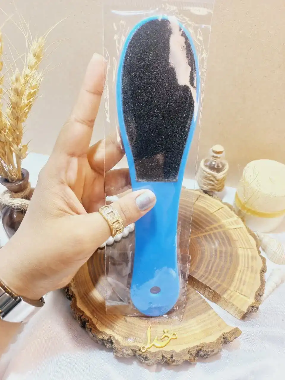 سوهان پاشنه پا طرح آبی