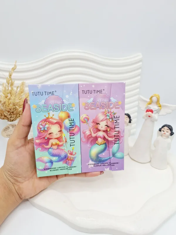 پالت سایه کتابی طرح پری دریایی برند TUTU TIME کد 625